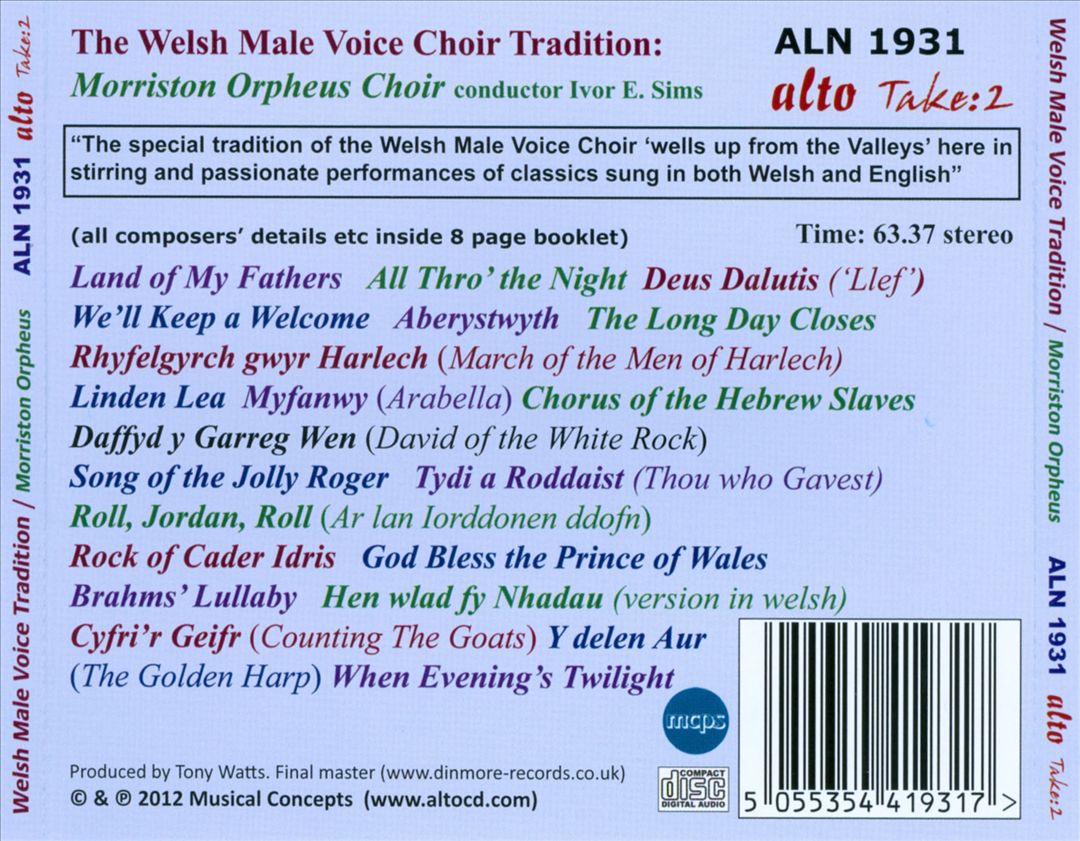 Welsh Male Voice Choir Tradition cover art