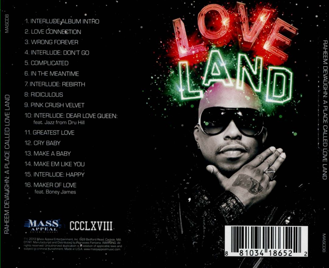 Place Called Love Land cover art