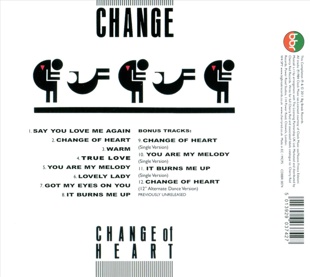 Change of Heart cover art