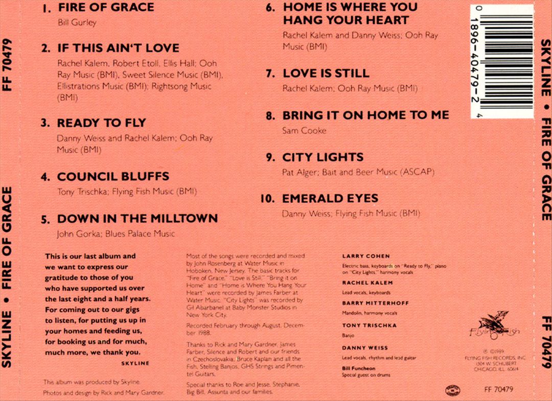 Fire of Grace cover art