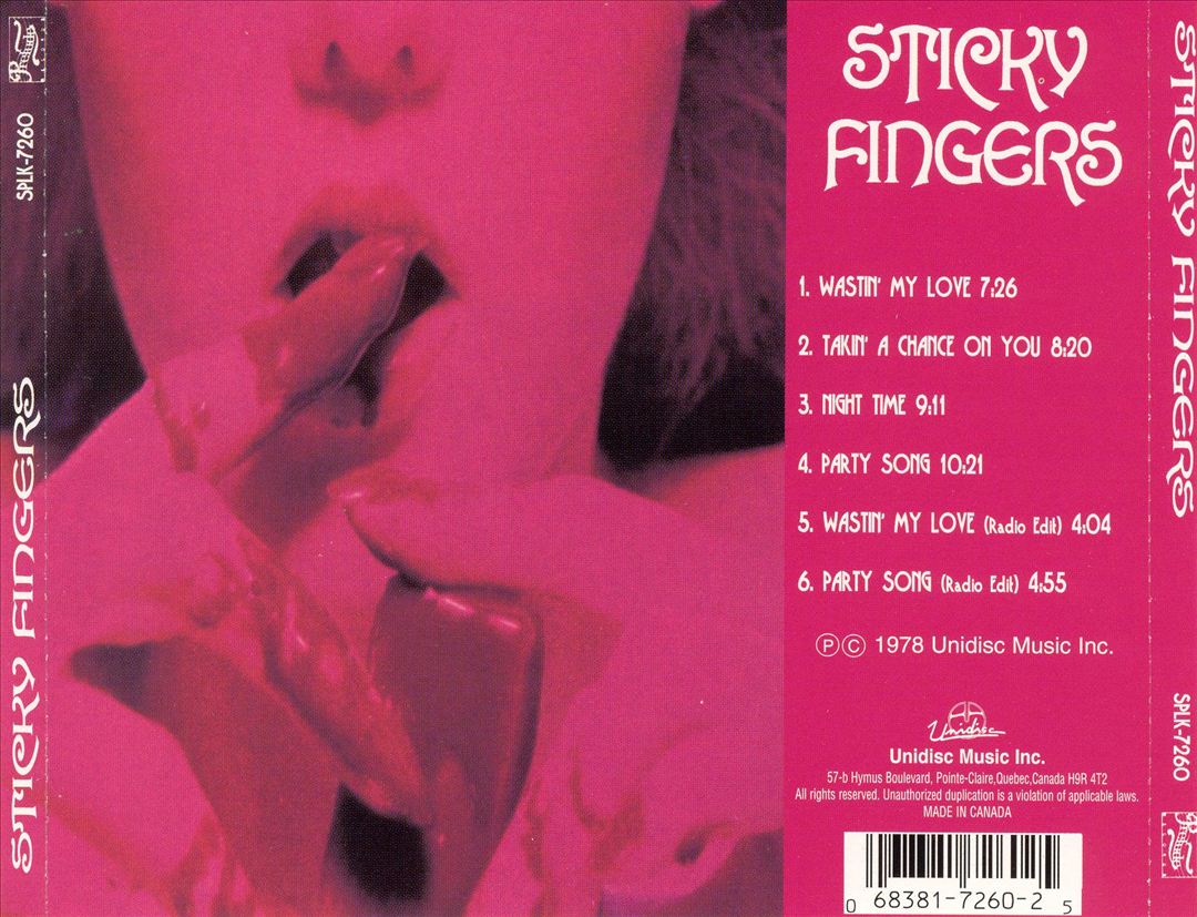 Sticky Fingers cover art
