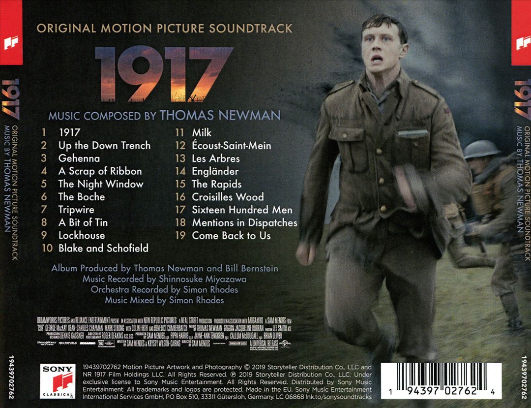 1917 [Original Motion Picture Soundtrack] cover art