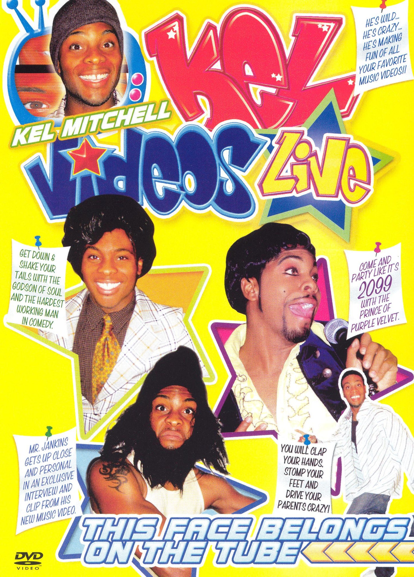 Kel Videos Live: This Face Belongs on the Tube cover art