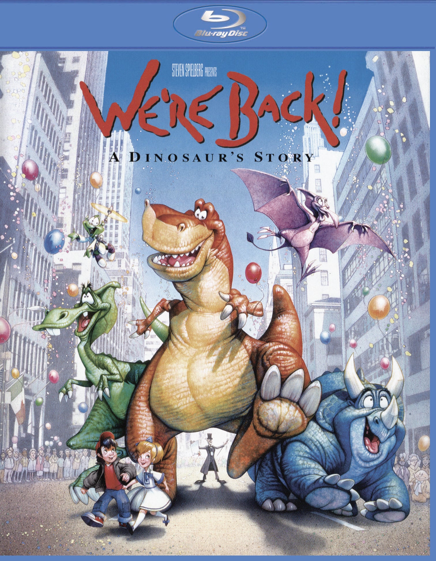 We're Back! A Dinosaur's Story [Blu-ray] cover art