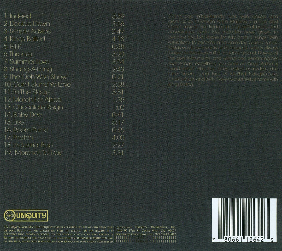 Kings Ballad cover art