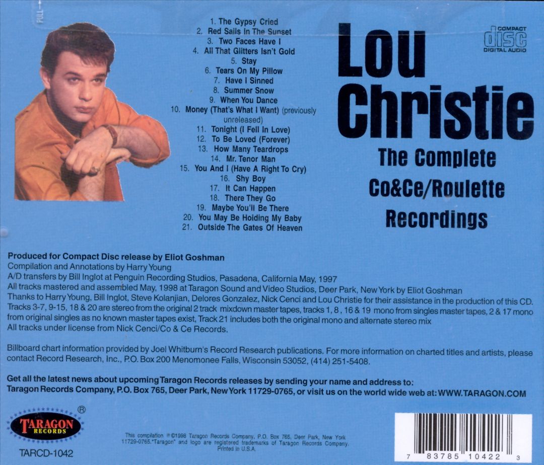 Complete Co & Ce/Roulette Recordings cover art