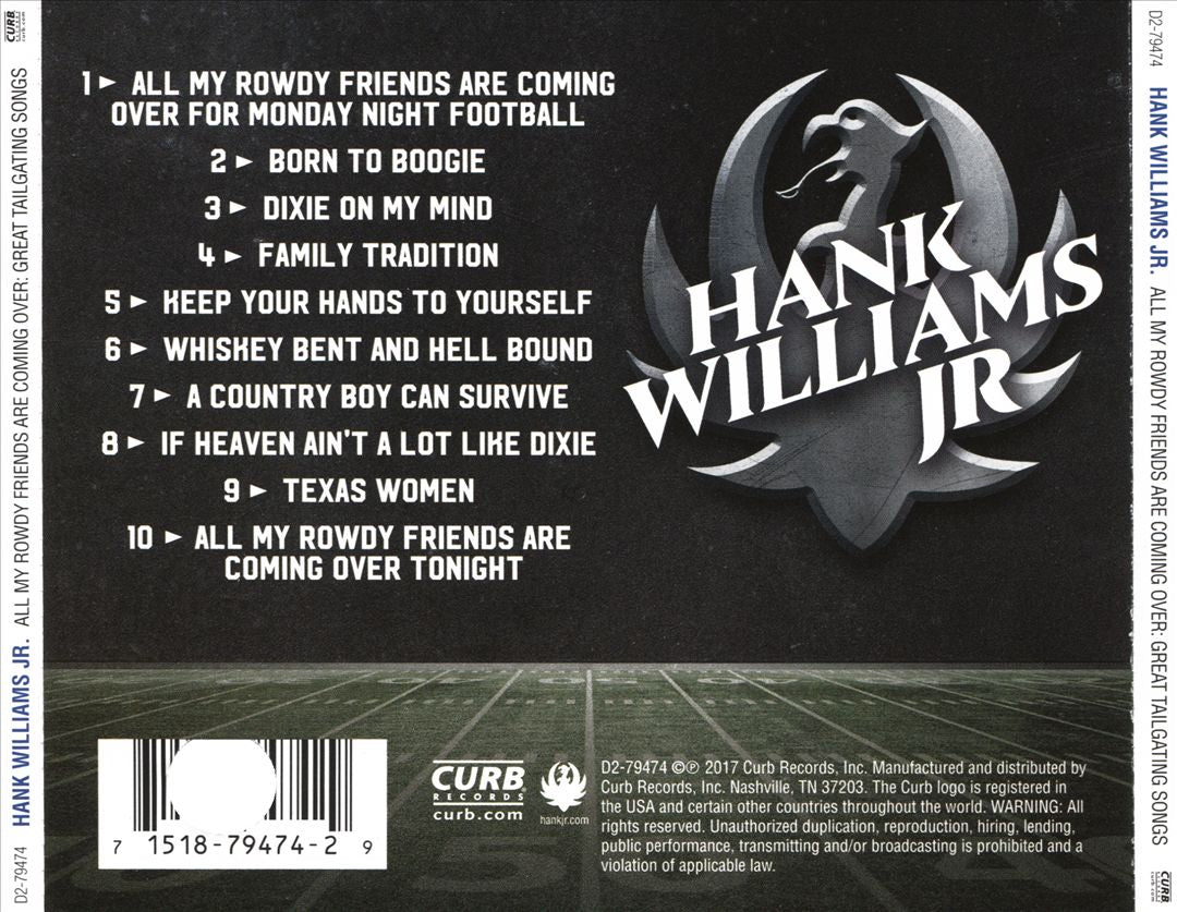 All My Rowdy Friends Are Coming Over: Great Tailgating Songs [Walmart Exclusive] cover art