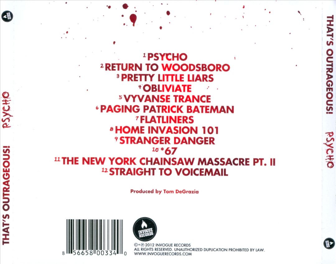 Psycho cover art