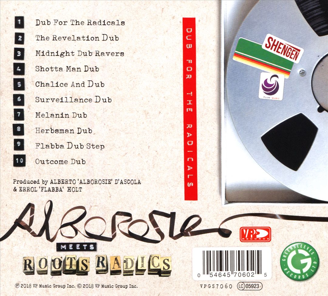 Alborosie Meets Roots Radics: Dub for the Radicals cover art