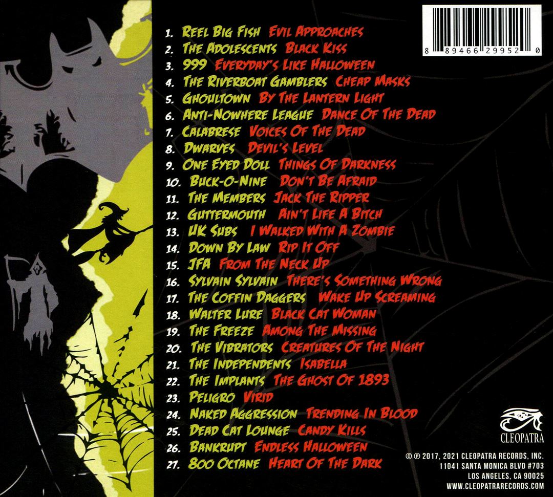 Punk Rock Halloween - Loud Fast & Scary cover art