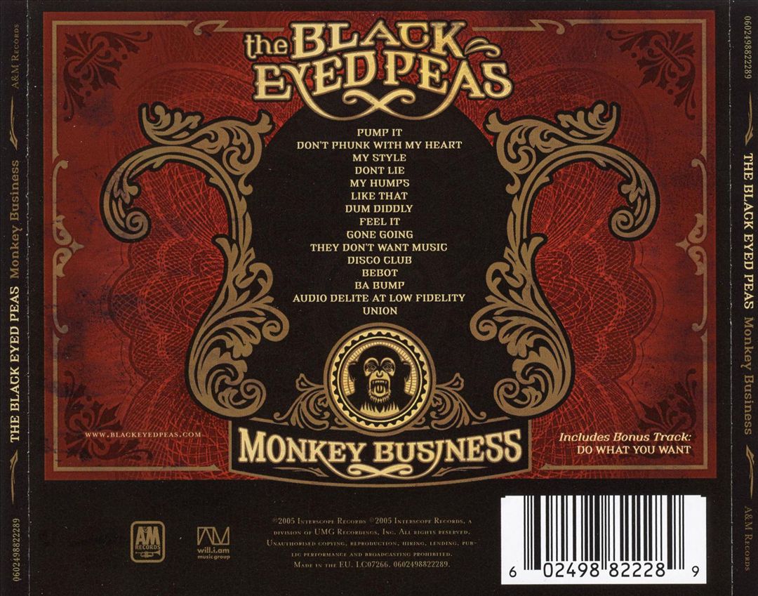 Monkey Business [Bonus Track] cover art