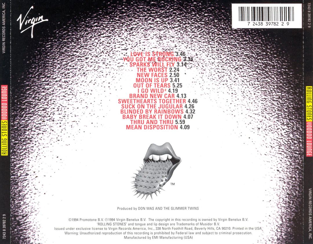 Voodoo Lounge cover art