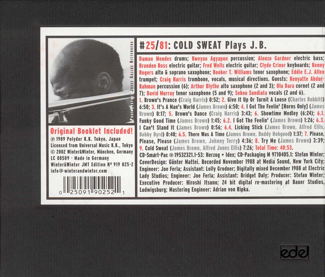 Plays J.B. cover art