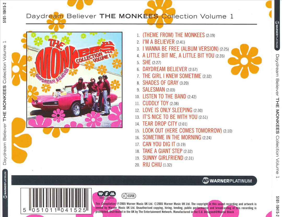 Daydream Believer: The Platinum Collection cover art