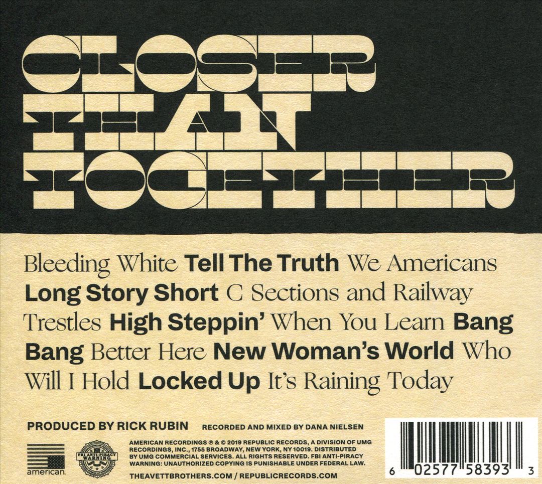 Closer Than Together cover art