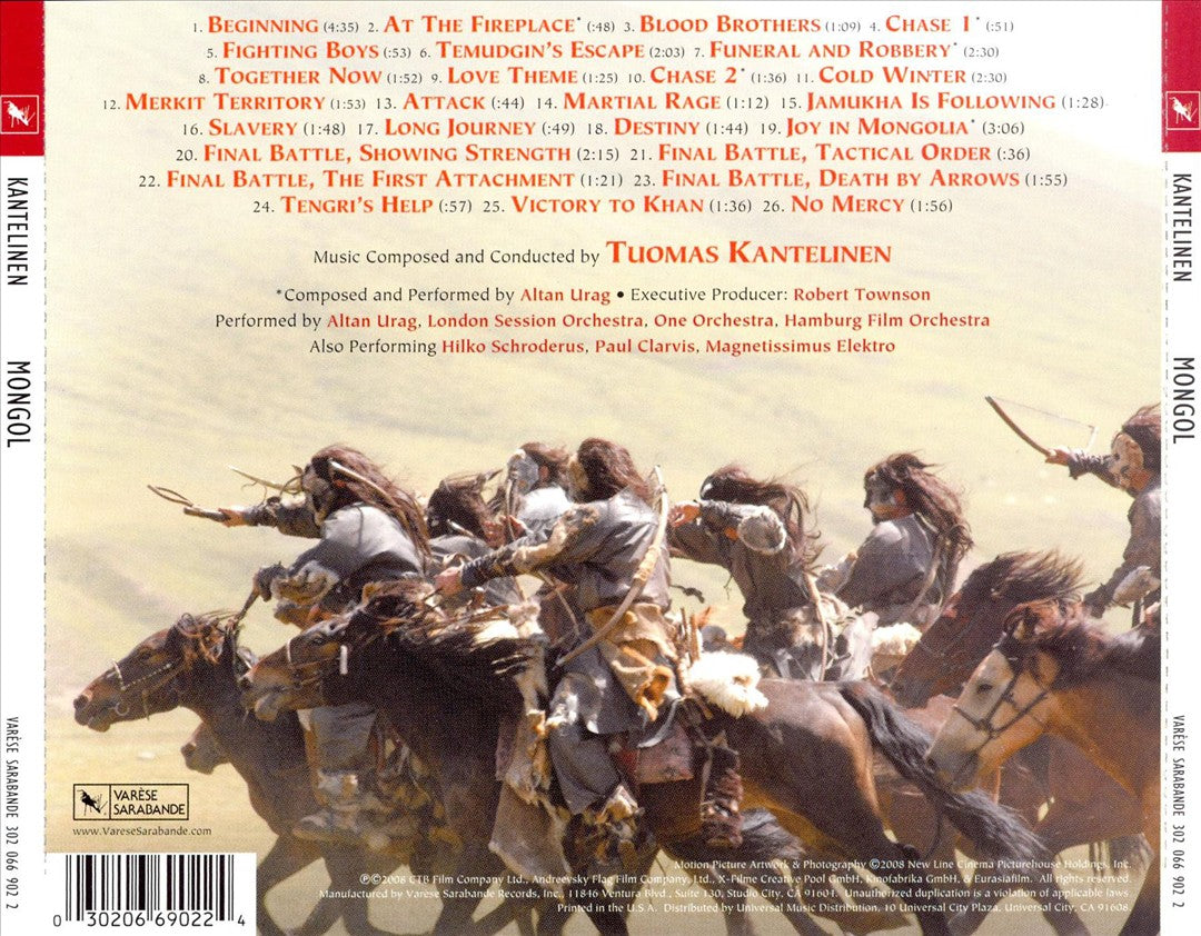 Mongol [Original Motion Picture Soundtrack] cover art