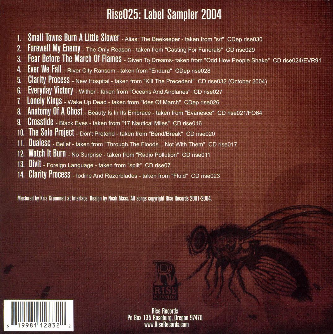 Rise Sampler 2004 cover art