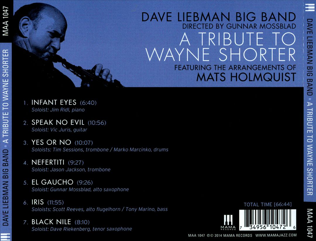 Tribute To Wayne Shorter cover art