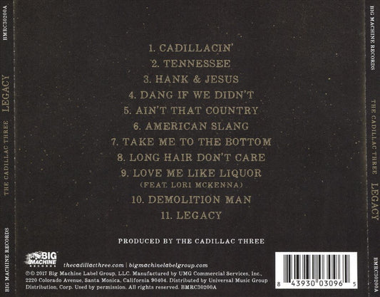 Legacy cover art