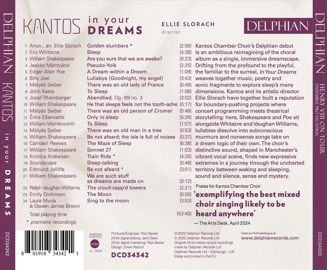 Kantos: In Your Dreams cover art