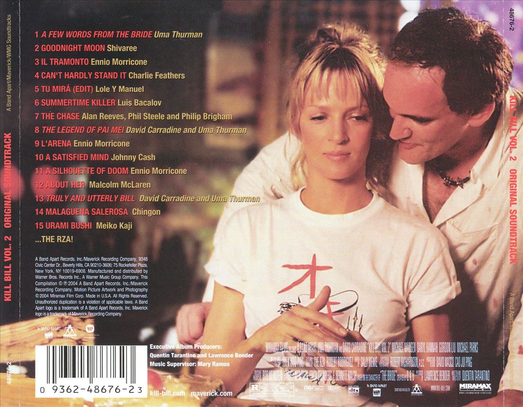 Kill Bill, Vol. 2 [Original Soundtrack] cover art