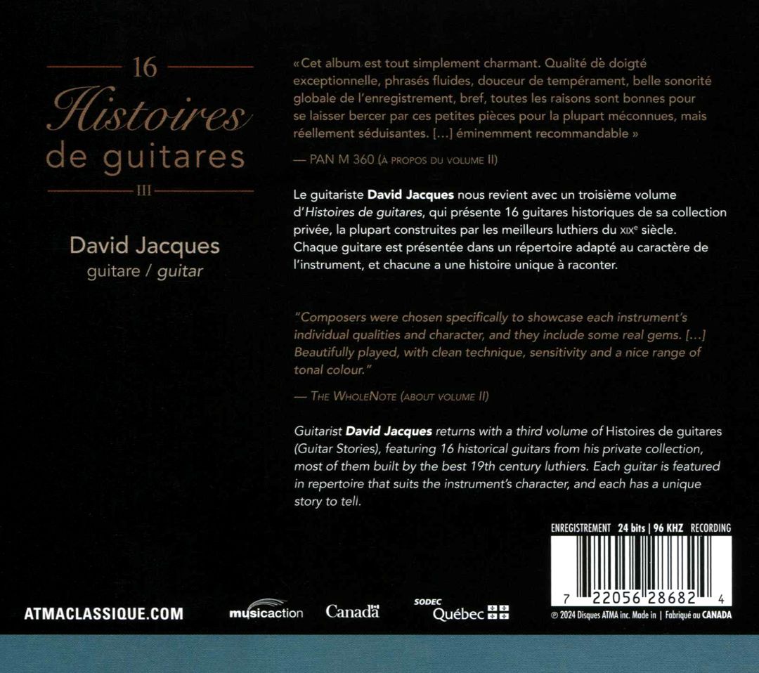 16 Histoires de Guitares cover art
