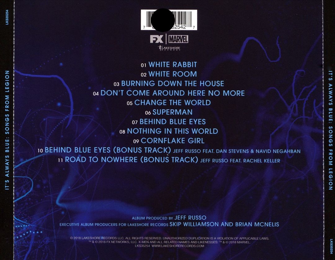 Its Always Blue: Songs From Legion cover art