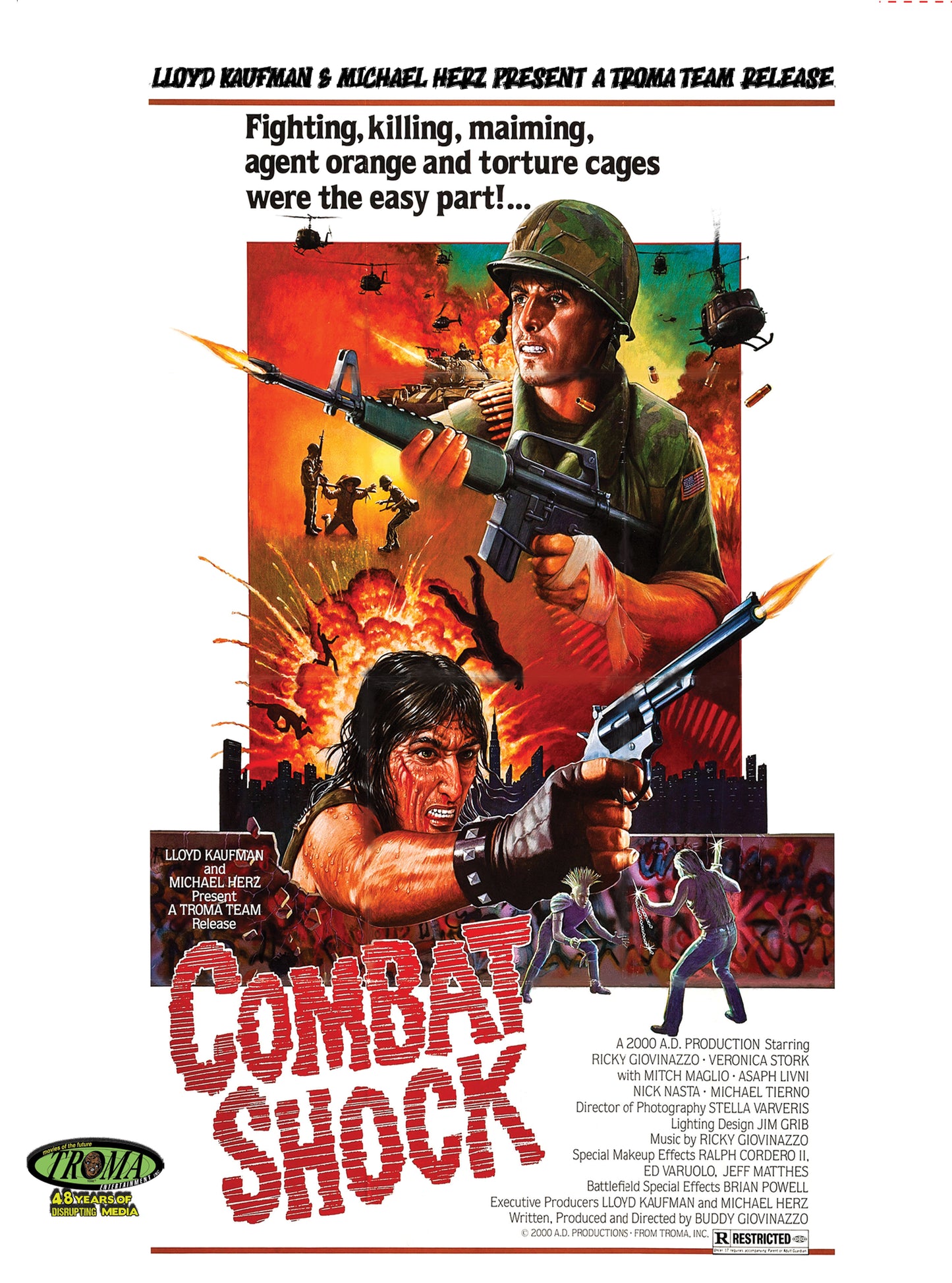 COMBAT SHOCK cover art