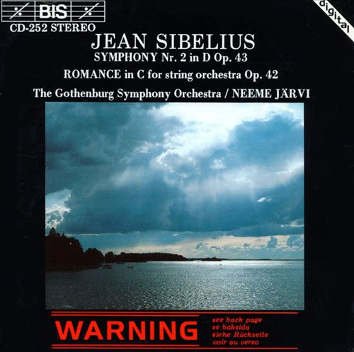 Sibelius: Symphony No. 2; Romance in C cover art