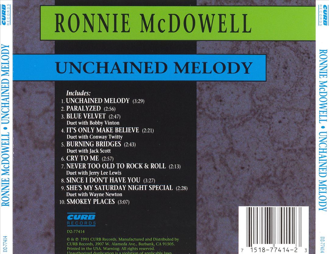 Unchained Melody cover art