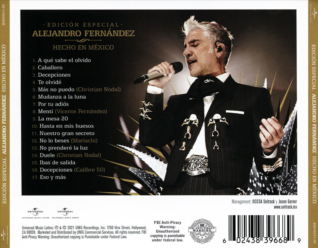 Hecho En Mexico cover art