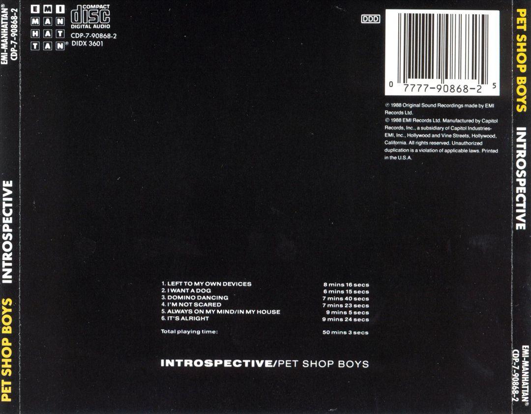 Introspective cover art