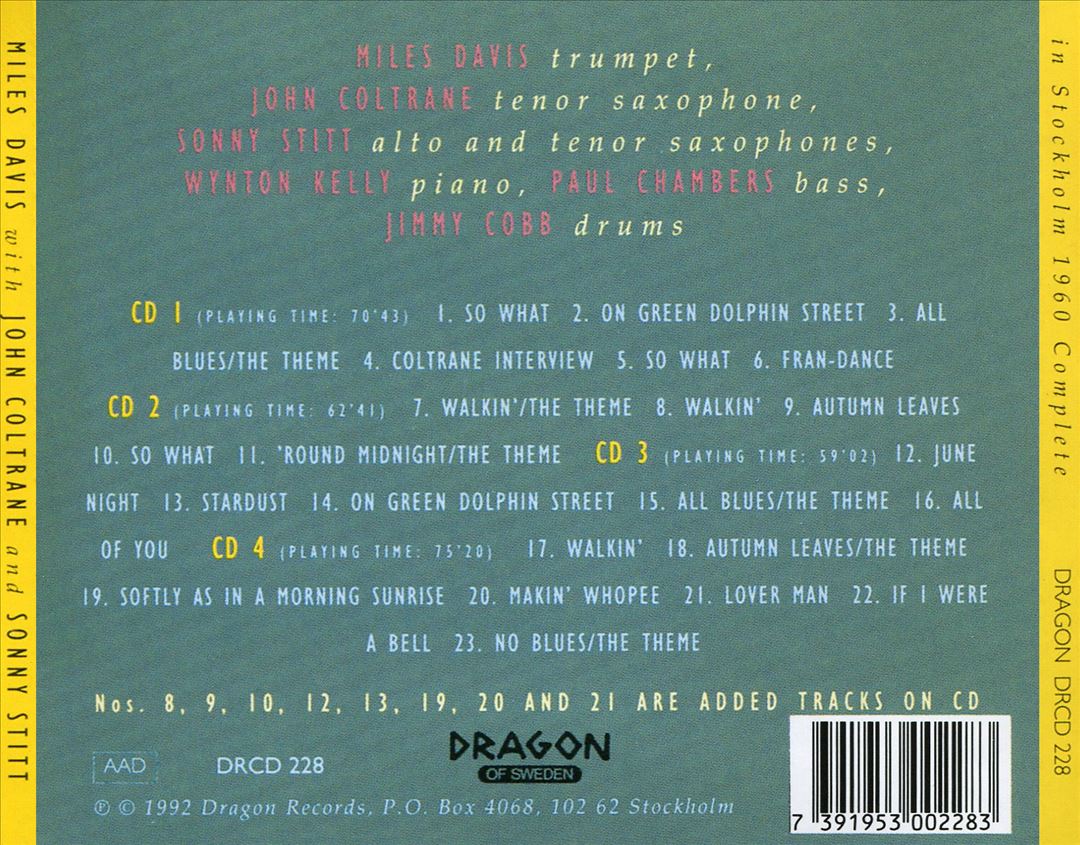 In Stockholm, 1960: Complete cover art