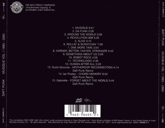 Musique, Vol. 1 cover art