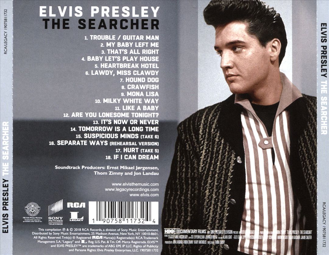 Elvis Presley: The Searcher [Original Soundtrack] cover art