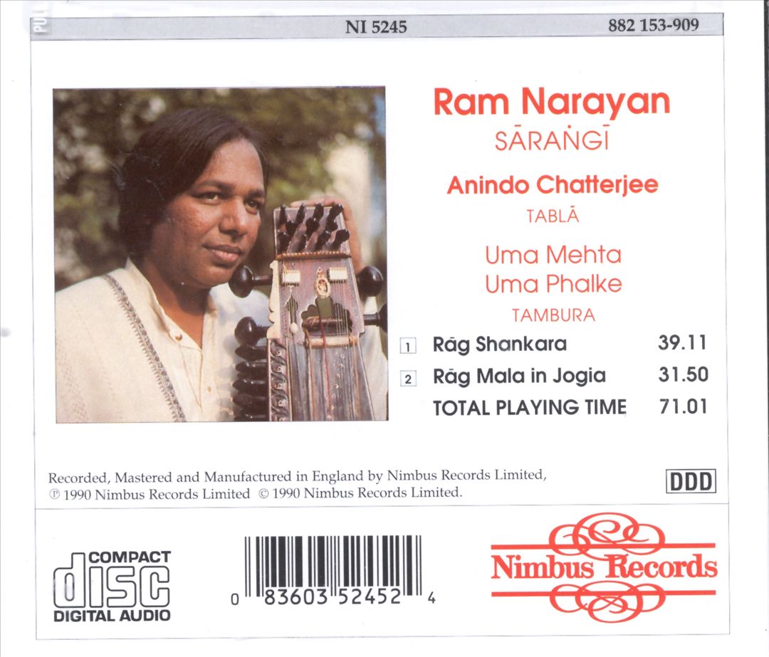 Ræg Shankara/Ræg Mala in Jogia cover art