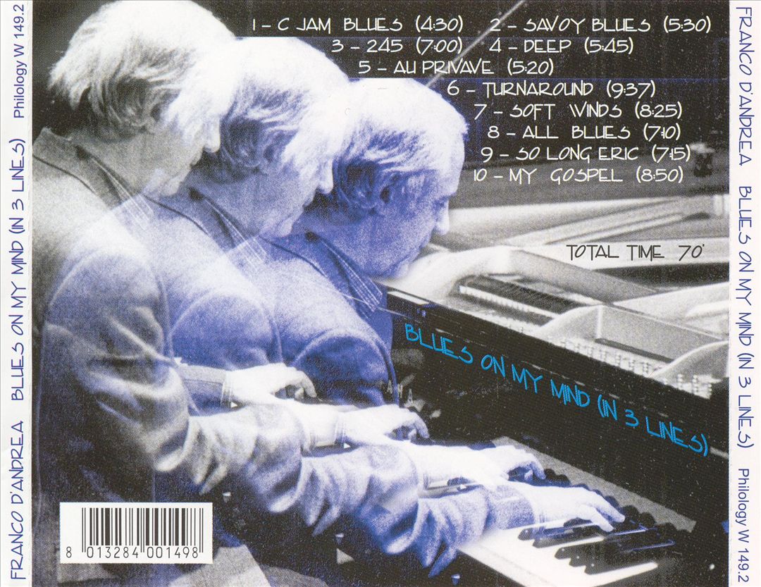 Blues on My Mind (In 3 Lines) cover art