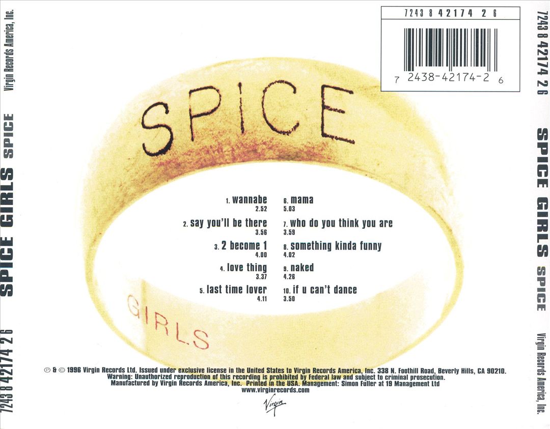Spice cover art