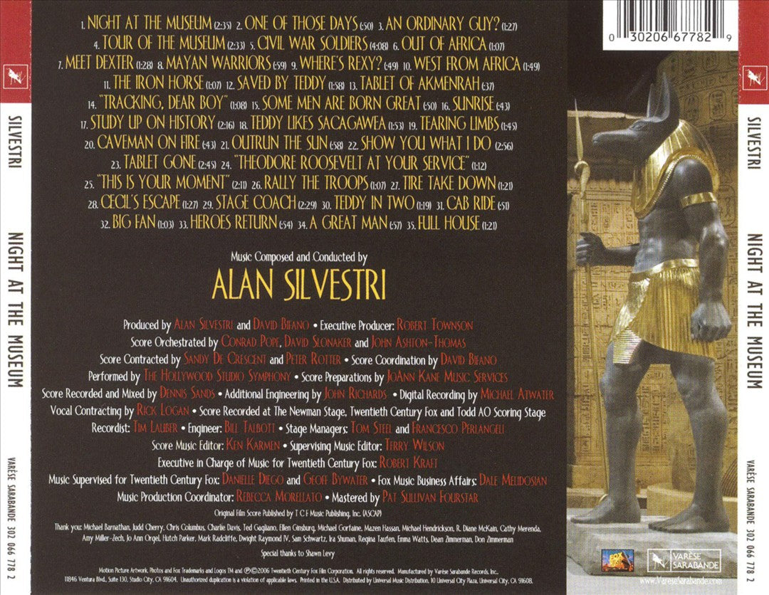 Night at the Museum [Original Motion Picture Soundtrack] cover art