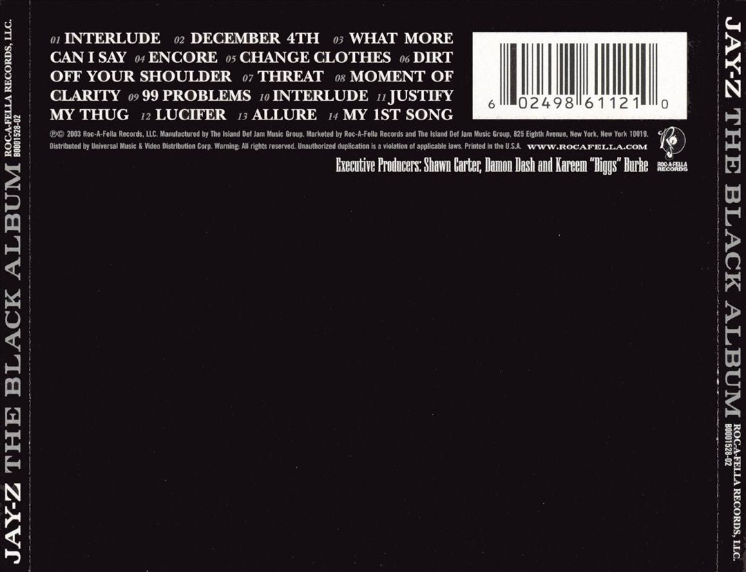Black Album cover art
