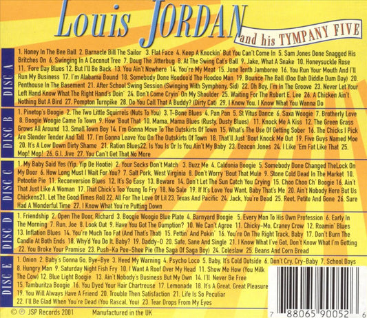 Louis Jordan & His Tympani Five [JSP] cover art
