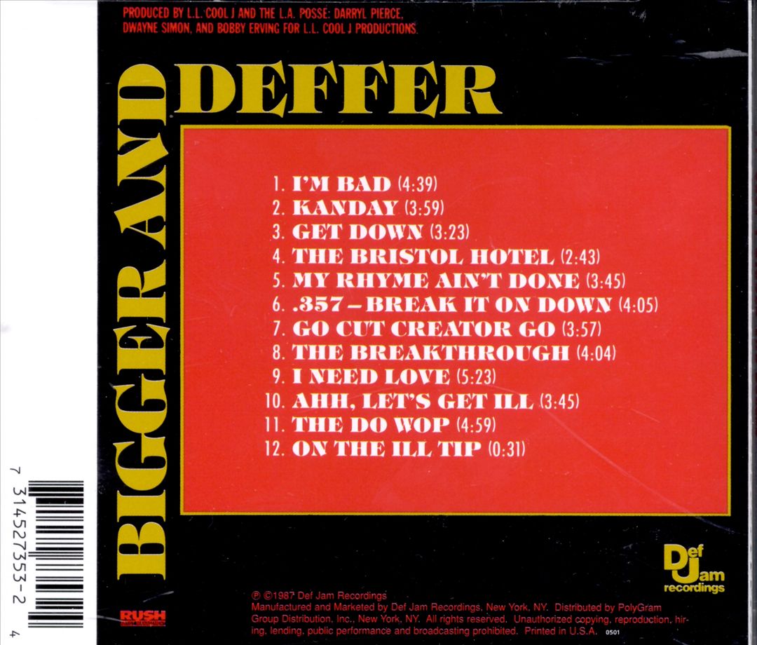 Bigger & Deffer cover art