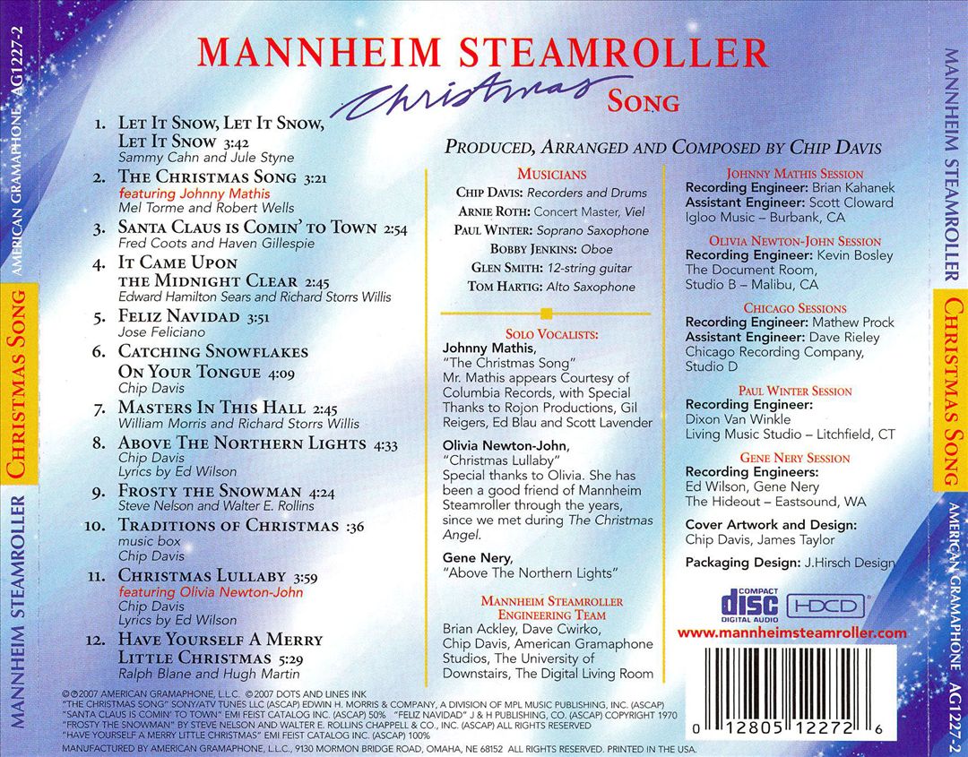 Christmas Song cover art