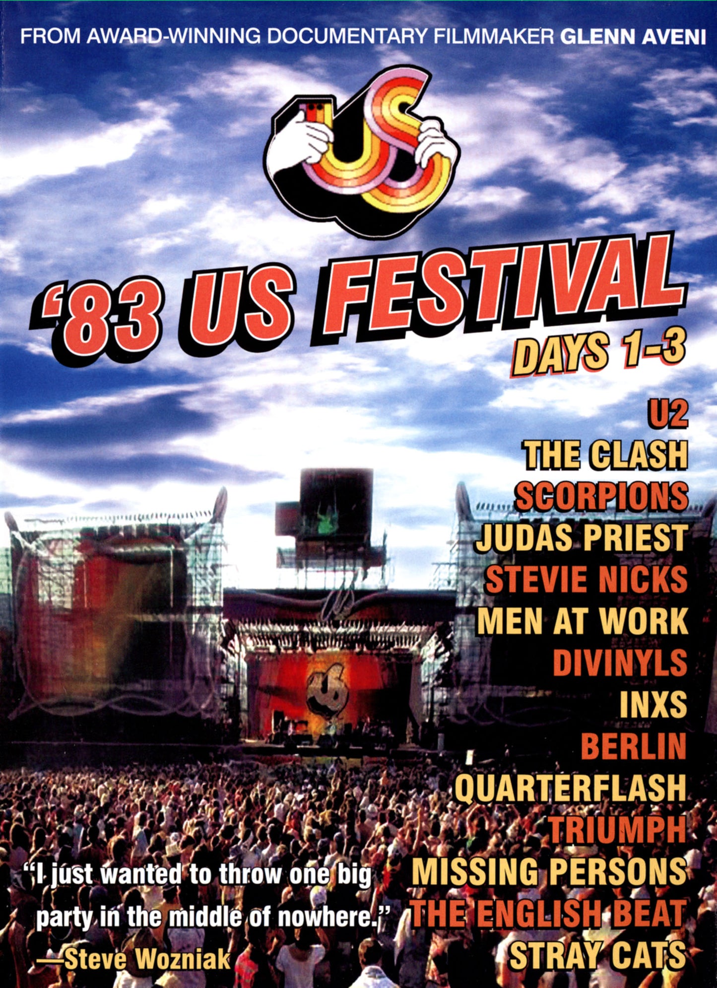 US Festival 1983: Days 1-3 cover art