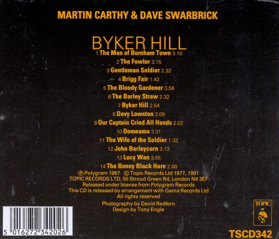 Byker Hill cover art