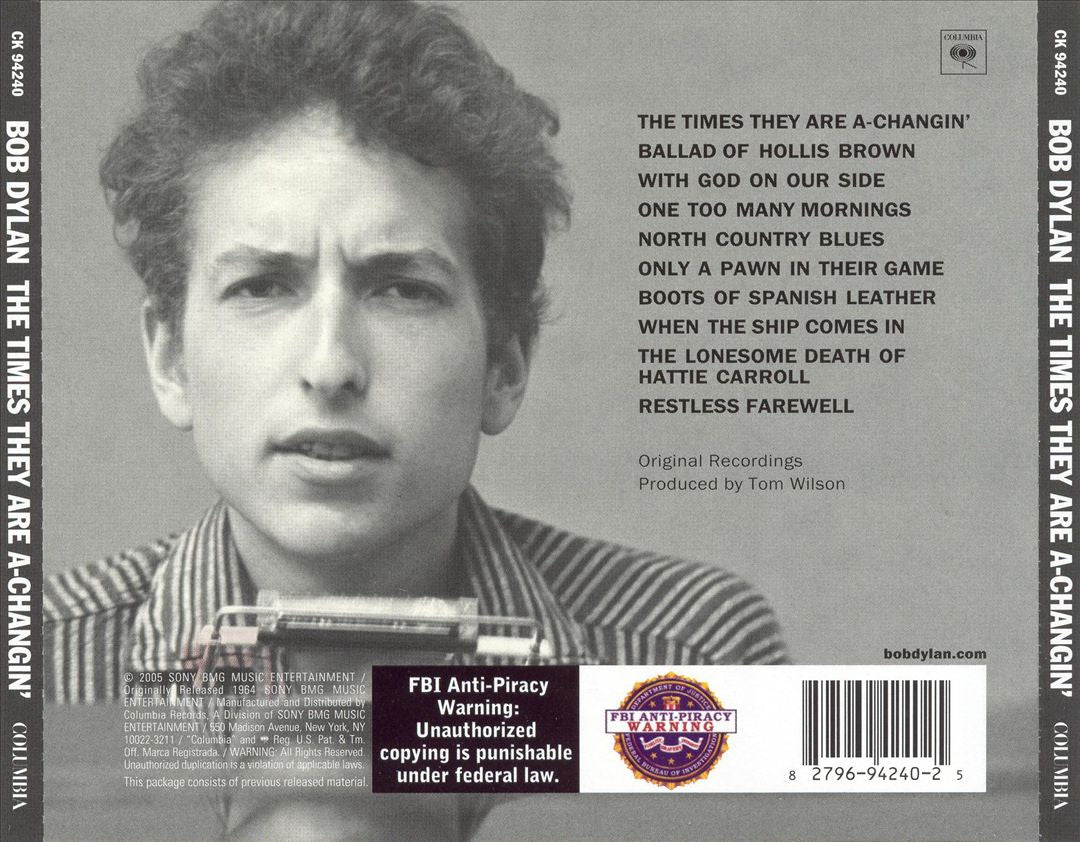 Times They Are A-Changin' cover art
