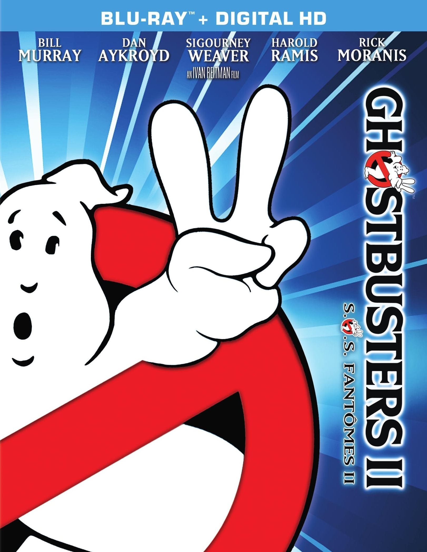 Ghostbusters II: Mastered in 4K [Blu-ray] cover art