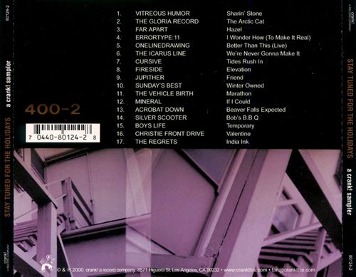 Stay Tuned for the Holidays cover art