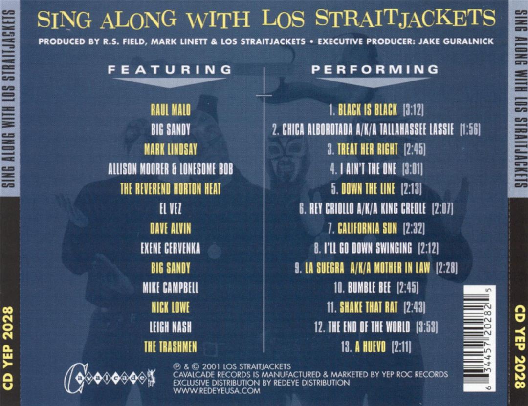 Sing Along with los Straitjackets cover art