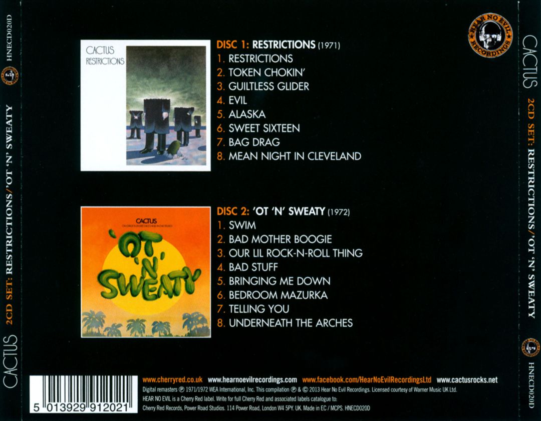 Restrictions/Ot N Sweaty [Bonus Track] [Remastered] cover art